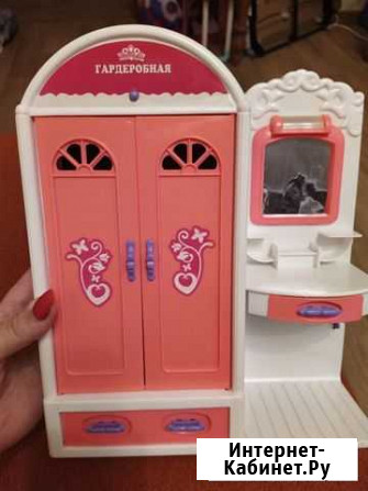 Шкаф для кукольной одежды и гладильная доска Оренбург - изображение 1
