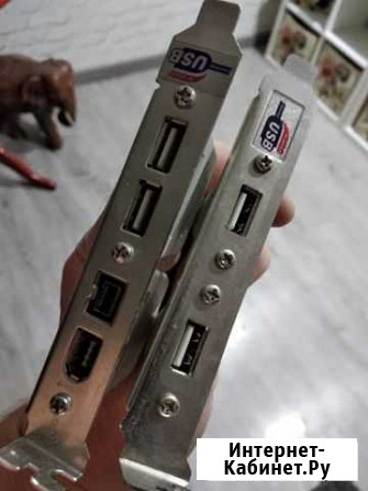 Планка в системник 2 usb 2.0 Каменск-Уральский - изображение 1
