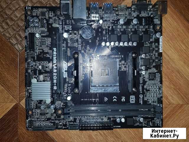 Материнская плата am4 Asus prime a320m-r Грозный - изображение 1