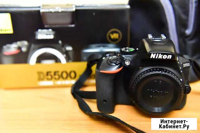 Фотокамера зеркальная Nikon D5500 Kit AF-S Краснодар - изображение 1