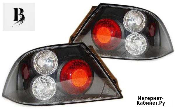 Задние фонари Mitsubishi Lancer 9 Cedia черные Краснодар - изображение 1