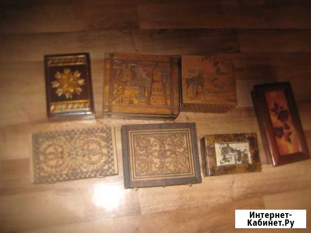 Шкатулки деревянные резные Валдай - изображение 1