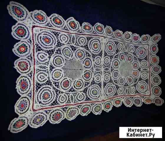 Старинная скатерть или накомодник Вологда