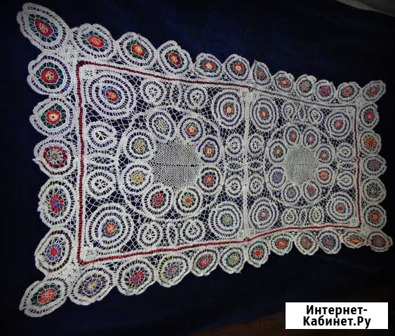 Старинная скатерть или накомодник Вологда - изображение 1