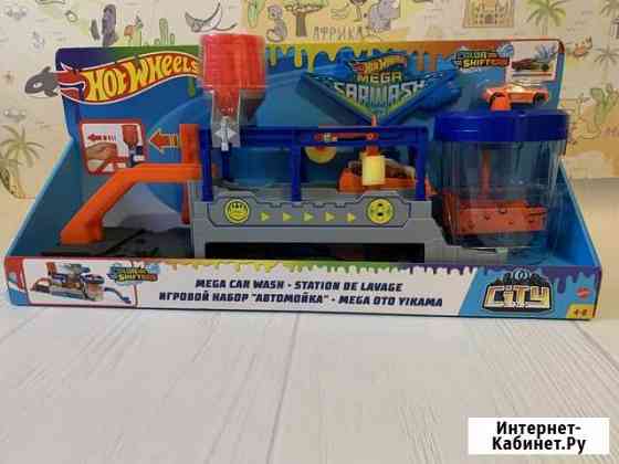 Hot wheels мега автомойка новая Киров