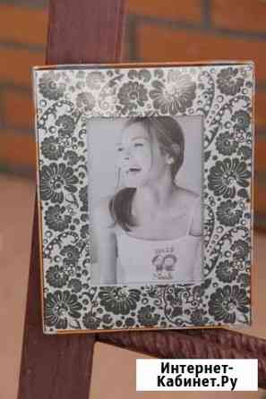 Фоторамки Smiles черно-белый орнамент 10х15 см Красноярск