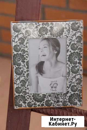 Фоторамки Smiles черно-белый орнамент 10х15 см Красноярск - изображение 1