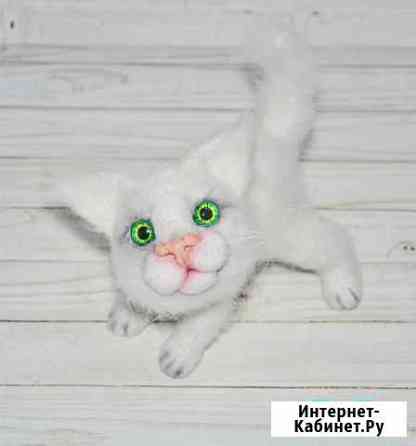 Интерьерная игрушка котёнок Пушок Новомосковск