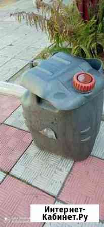 Канистра обрезанная 50л и Крышка для бочки с ободо Иваново