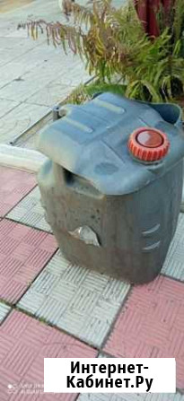 Канистра обрезанная 50л и Крышка для бочки с ободо Иваново - изображение 1