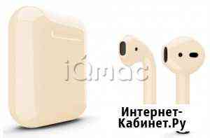 AirPods 2 - беспроводные наушники Apple Бежевый Краснодар