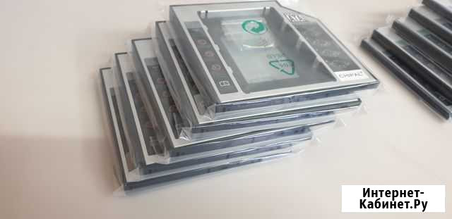 Новые адаптер корзина для SSD вместо двд Рубцовск - изображение 1