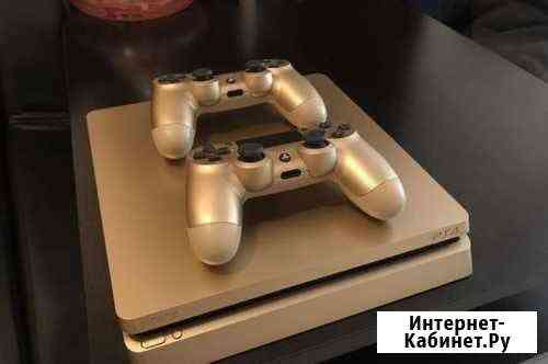Игровая приставка ps4 slim gold Пермь