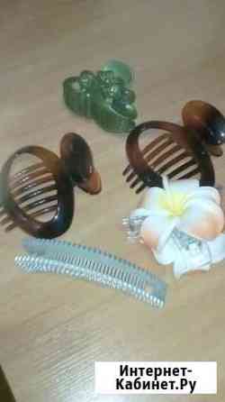 Заколки для волос крабы цена за 5 штук Великий Новгород