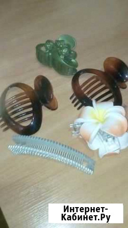 Заколки для волос крабы цена за 5 штук Великий Новгород - изображение 1