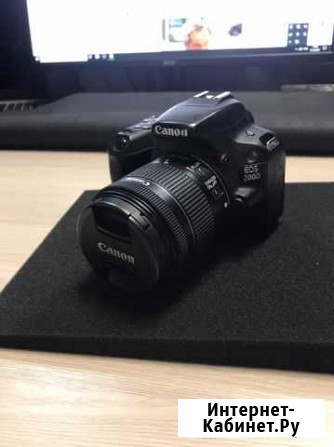 Зеркальный фотоаппарат Canon EOS 200D Владивосток - изображение 1