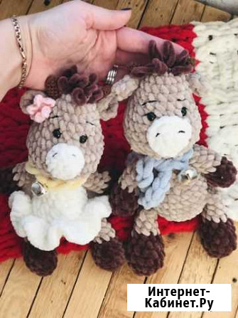 Бычок ручной работы, плюшевая игрушка Тюмень - изображение 1