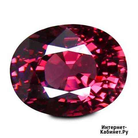 Гранат натуральный 3,00Ct 9х7мм VVS Овал Химки