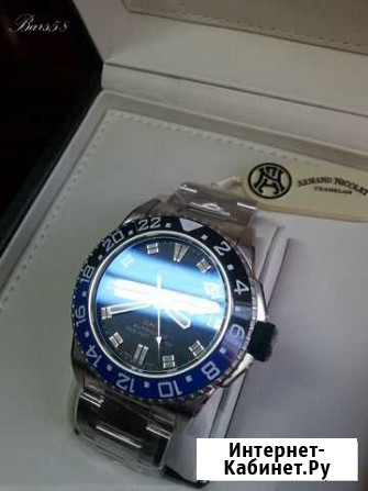 Мужская мечта - Armand Nicolet JS9-44 GMT Master Пенза - изображение 1