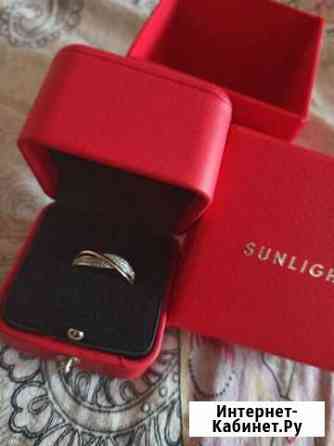 Золотое кольцо с бриллиантом Барнаул