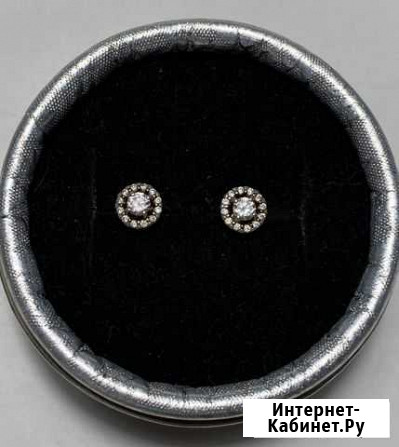 Позолоченные серьги из серебра Чебоксары - изображение 1
