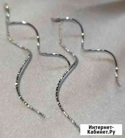 Серьги серебро 925 продевки распродажа Краснодар