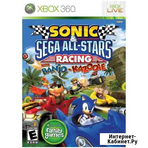 Sonic & sega all-stars racing/ with banjo kazooie Владивосток - изображение 1