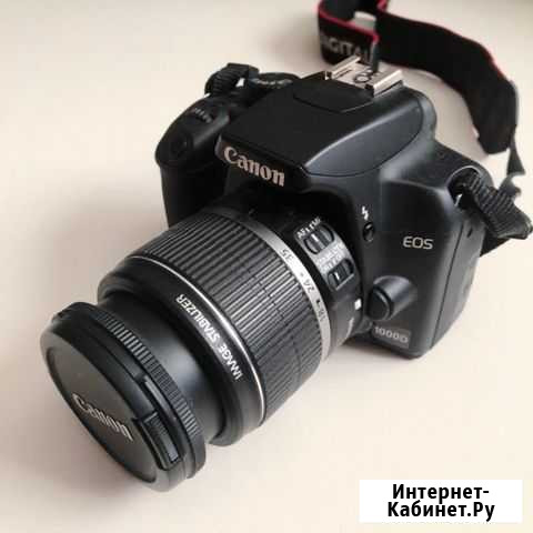 Зеркальный фотоаппарат canon1000d Казань - изображение 1