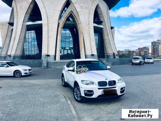 Аренда прокат авто BMW X6 на свадьбу, трансфер, вс Казань - изображение 1
