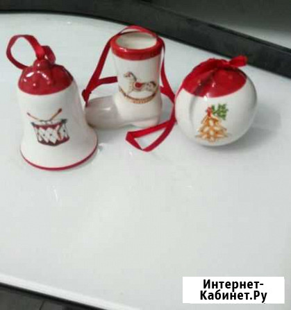 Набор керамических ёлочных игрушек Белгород - изображение 1