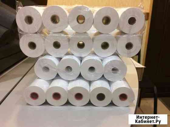 Чековая лента, термоэтикетка с доставкой Иркутск