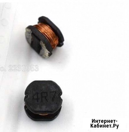 Дроссель 4,7 uH 7,8 х 7*5 мм SMD индуктор Ярославль - изображение 1