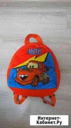 Рюкзак плюшевый Тачки для мальчика мультипульти Калуга