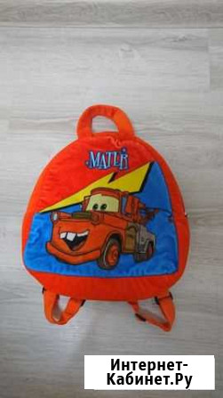 Рюкзак плюшевый Тачки для мальчика мультипульти Калуга - изображение 1