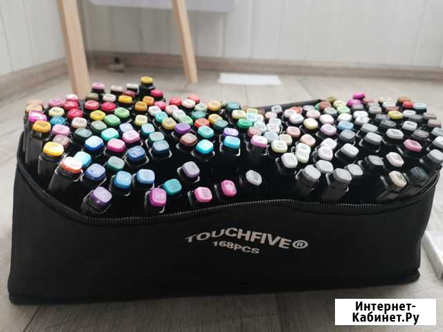 Скетч-маркеры Touchfive 168 шт Тюмень - изображение 1