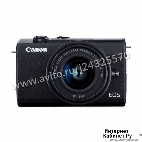 Фотоаппарат Canon EOS M200 BK EF-M15-45 IS STM Калининград - изображение 1