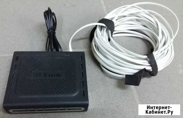 Роутер модем D-link DSL-2500U без адаптера питания Сыктывкар - изображение 1