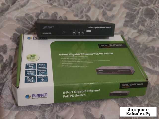 Planet GSD-803PD PoE Switch Рязань - изображение 1