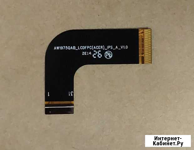 Шлейф матрицы новый для Acer A1-713HD Москва - изображение 1