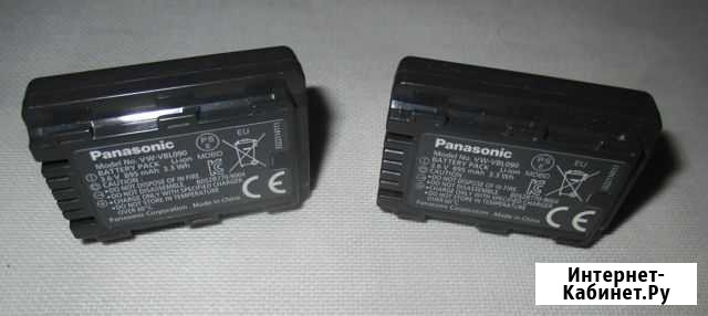 Аккумуляторы Panasonic VBL090 875 mAh Владимир - изображение 1