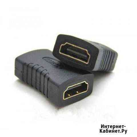 Переходник hdmi соединитель (гнездо-гнездо) Ростов-на-Дону