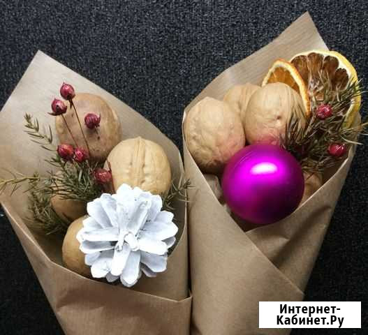 Новогодние букеты-комплименты Тверь - изображение 1