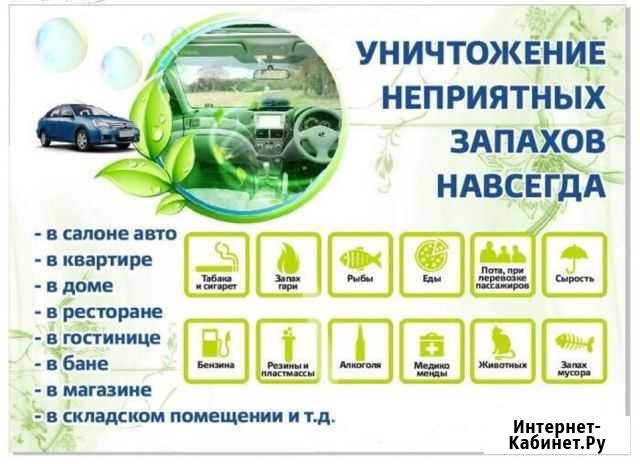Удаление запаха помещений и автомобилей Йошкар-Ола - изображение 1