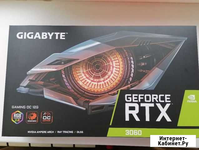 Видеокарта gigabyte RTX 3060 gaming X 12G Волгоград - изображение 1