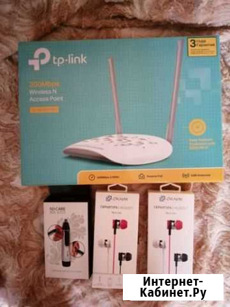 Новый Wifi роутер+триммер+2 гарнитуры Рязань - изображение 1