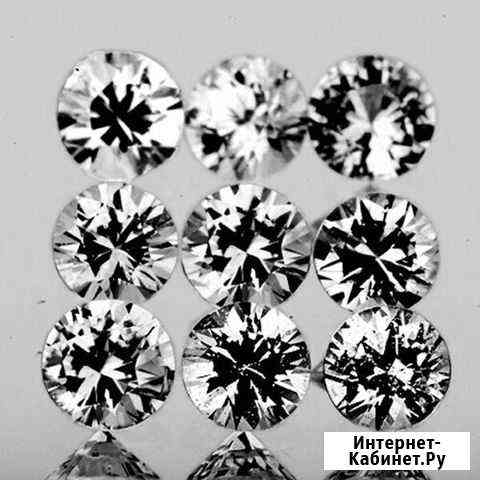 Сапфир натуральный 1,05Ct 3,0мм 9шт VVS Ceylon Химки