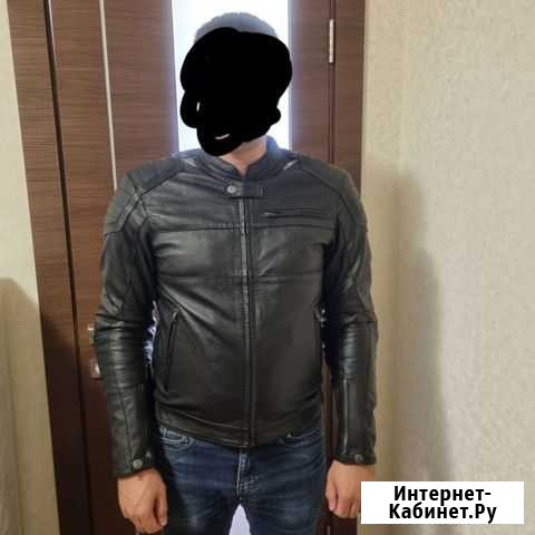 Мотокуртка кожаная мужская Казань - изображение 1