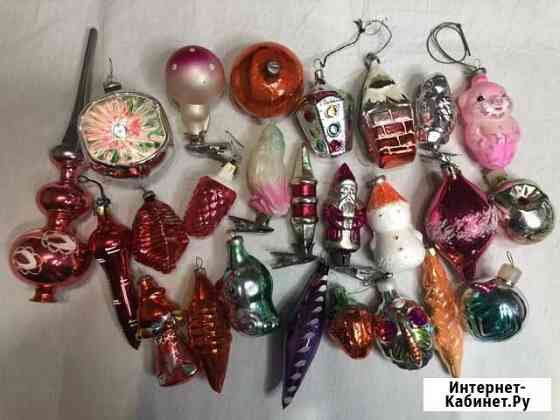 Елочные игрушки советские СССР Великий Новгород