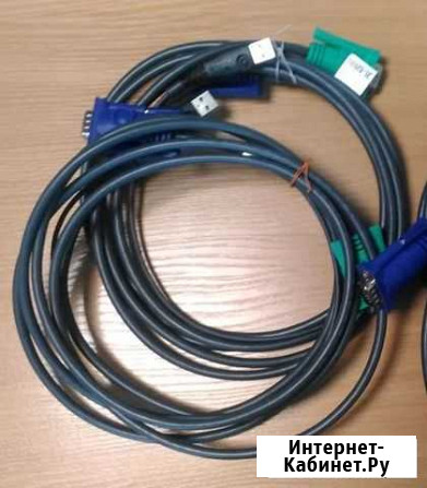 Aten 2L-5203U 3м, VGA, USB KVM Кабель Челябинск - изображение 1