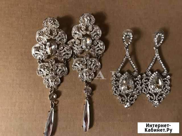 Серьги свадебные Омск - изображение 1